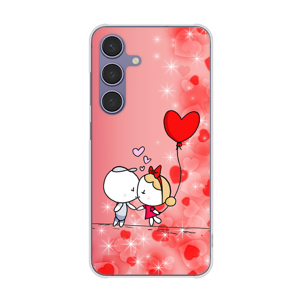 Galaxy S24 SC-51E docomo 高画質仕上げ 背面印刷 ハードケースカップル