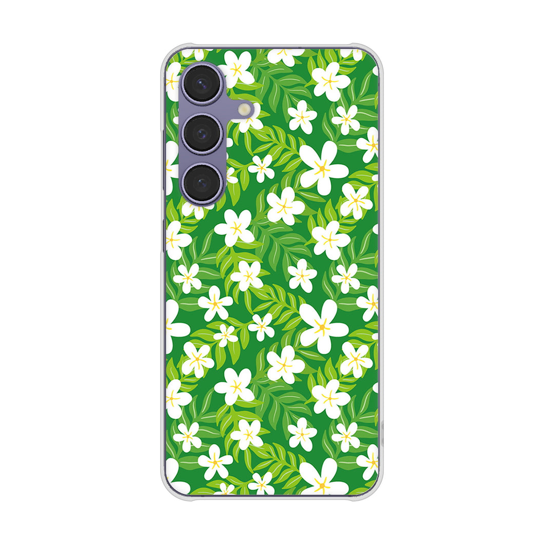 Galaxy S24 SC-51E docomo 高画質仕上げ 背面印刷 ハードケース 【760 ジャスミンの花畑】