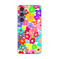 Galaxy S24 SC-51E docomo 高画質仕上げ 背面印刷 ハードケースルーズフラワー