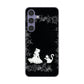 Galaxy S24 SC-51E docomo 高画質仕上げ 背面印刷 ハードケースお姫様とネコ
