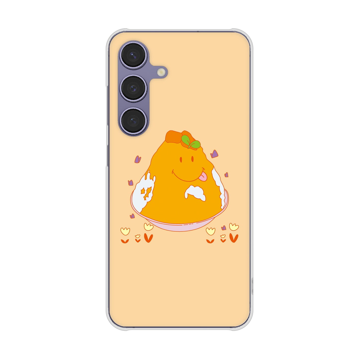 Galaxy S24 SC-51E docomo 高画質仕上げ 背面印刷 ハードケーススイーツイラスト