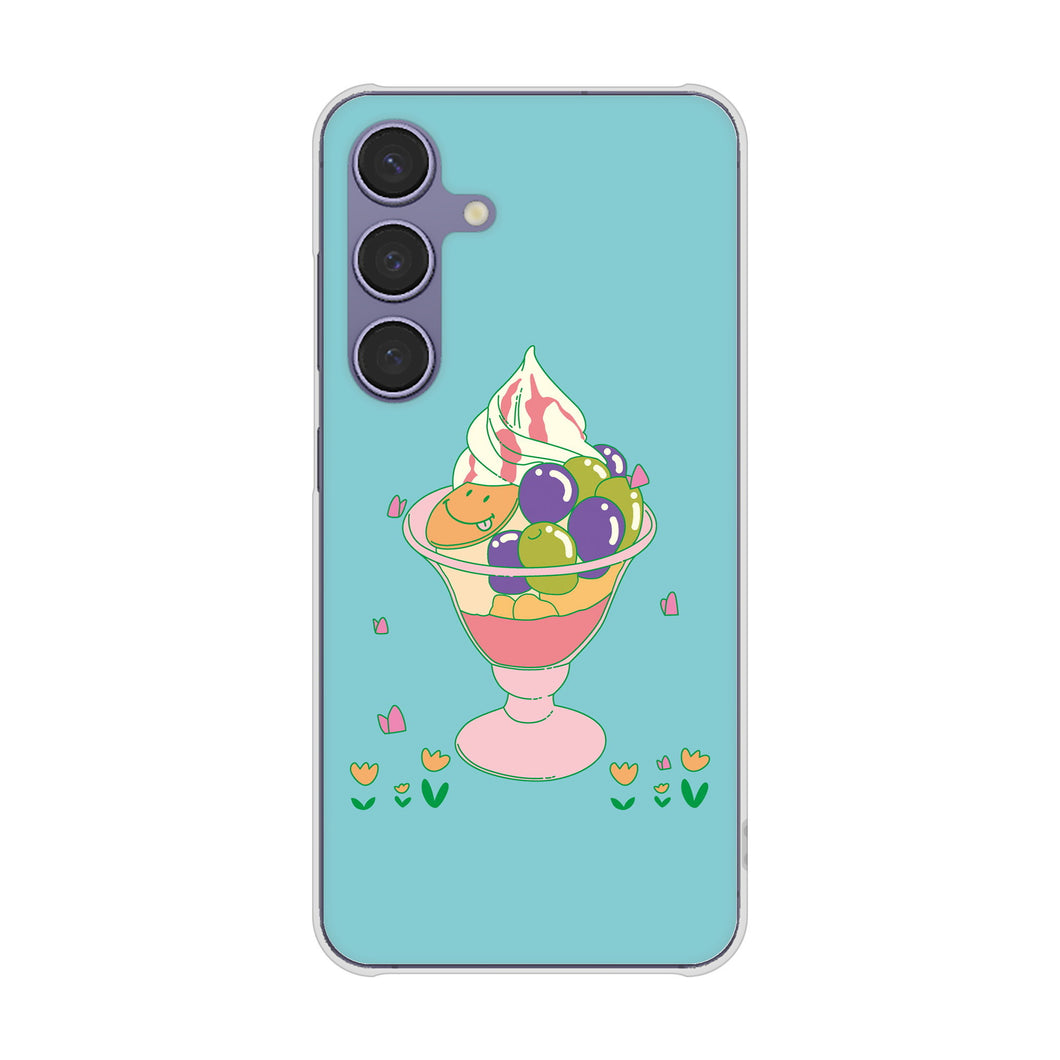 Galaxy S24 SC-51E docomo 高画質仕上げ 背面印刷 ハードケーススイーツイラスト