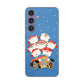 Galaxy S24 SC-51E docomo 高画質仕上げ 背面印刷 ハードケースクリスマス