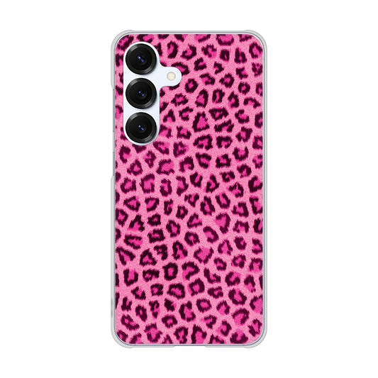 Galaxy S25 SC-51F docomo 高画質仕上げ 背面印刷 ハードケースヒョウ柄ベーシックS