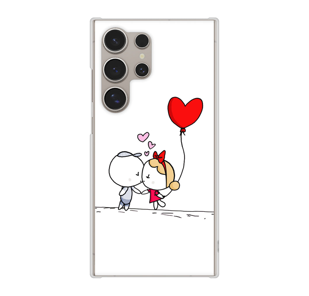 Galaxy S24 Ultra SC-52E docomo 高画質仕上げ 背面印刷 ハードケースカップル