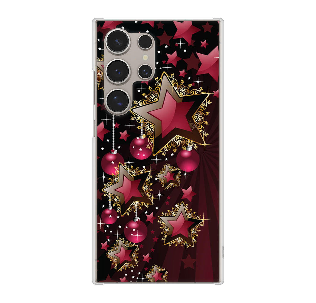 Galaxy S24 Ultra SC-52E docomo 高画質仕上げ 背面印刷 ハードケース 【434 星の壁】