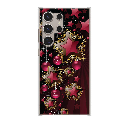 Galaxy S24 Ultra SC-52E docomo 高画質仕上げ 背面印刷 ハードケース 【434 星の壁】