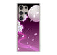 Galaxy S24 Ultra SC-52E docomo 高画質仕上げ 背面印刷 ハードケース 【1223 紫に染まる月と桜】