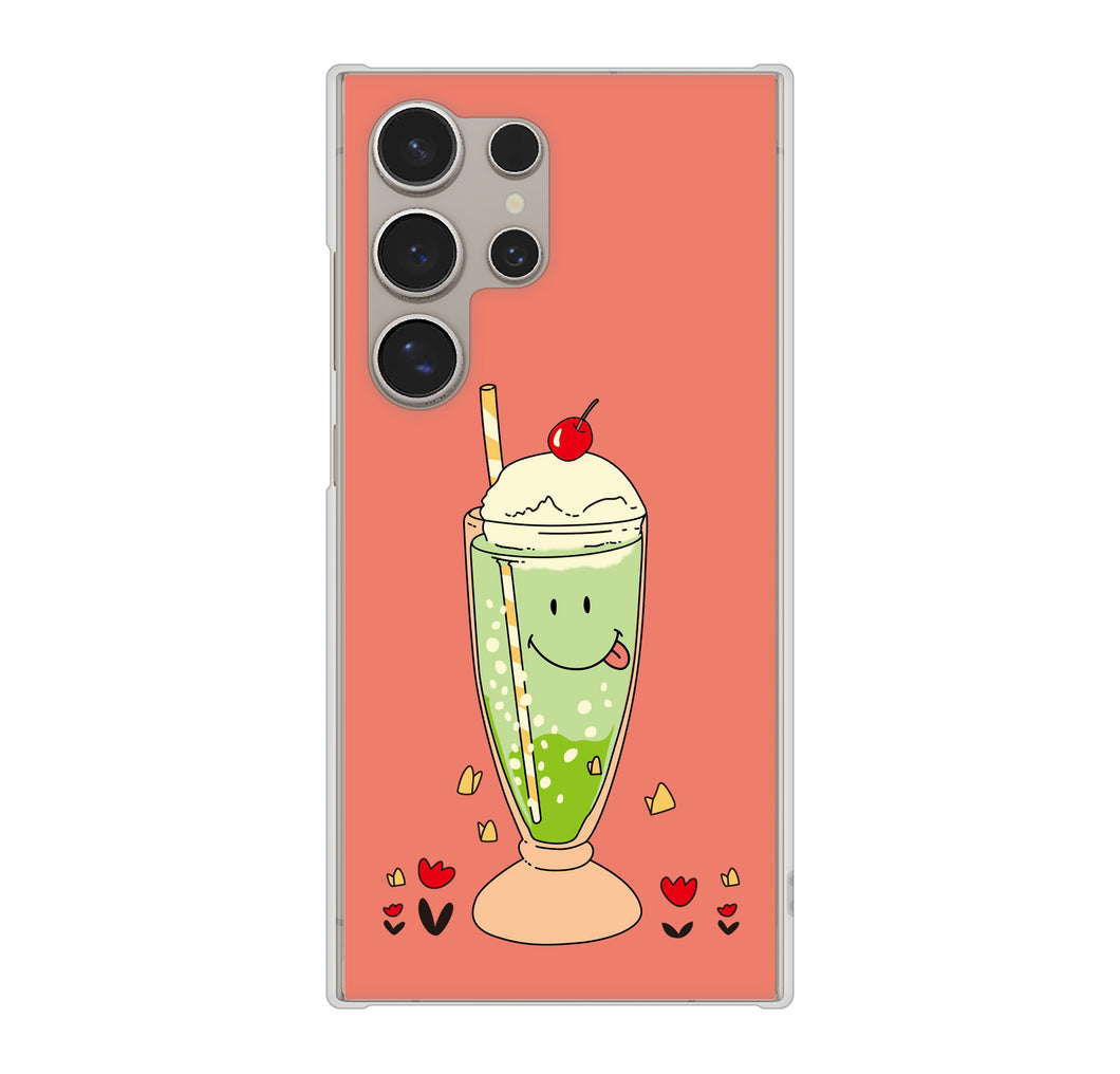 Galaxy S24 Ultra SC-52E docomo 高画質仕上げ 背面印刷 ハードケーススイーツイラスト