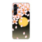 Galaxy A55 5G SC-53E docomo 高画質仕上げ 背面印刷 ハードケース 【136 満月と夜桜】