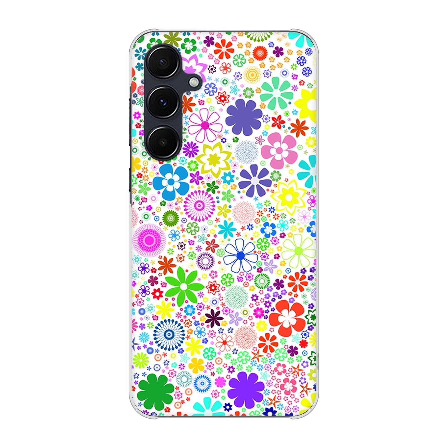 Galaxy A55 5G SC-53E docomo 高画質仕上げ 背面印刷 ハードケースリバティプリント
