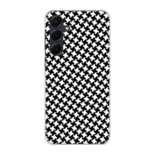 Galaxy A55 5G SC-53E docomo 高画質仕上げ 背面印刷 ハードケース 【514 和柄＆筆文字 風車】