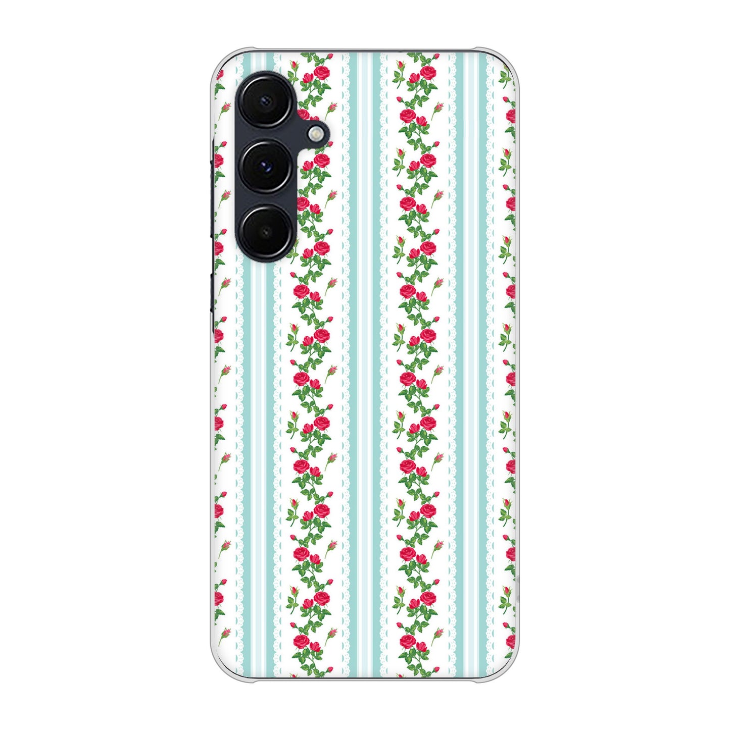 Galaxy A55 5G SC-53E docomo 高画質仕上げ 背面印刷 ハードケースイングリッシュガーデン