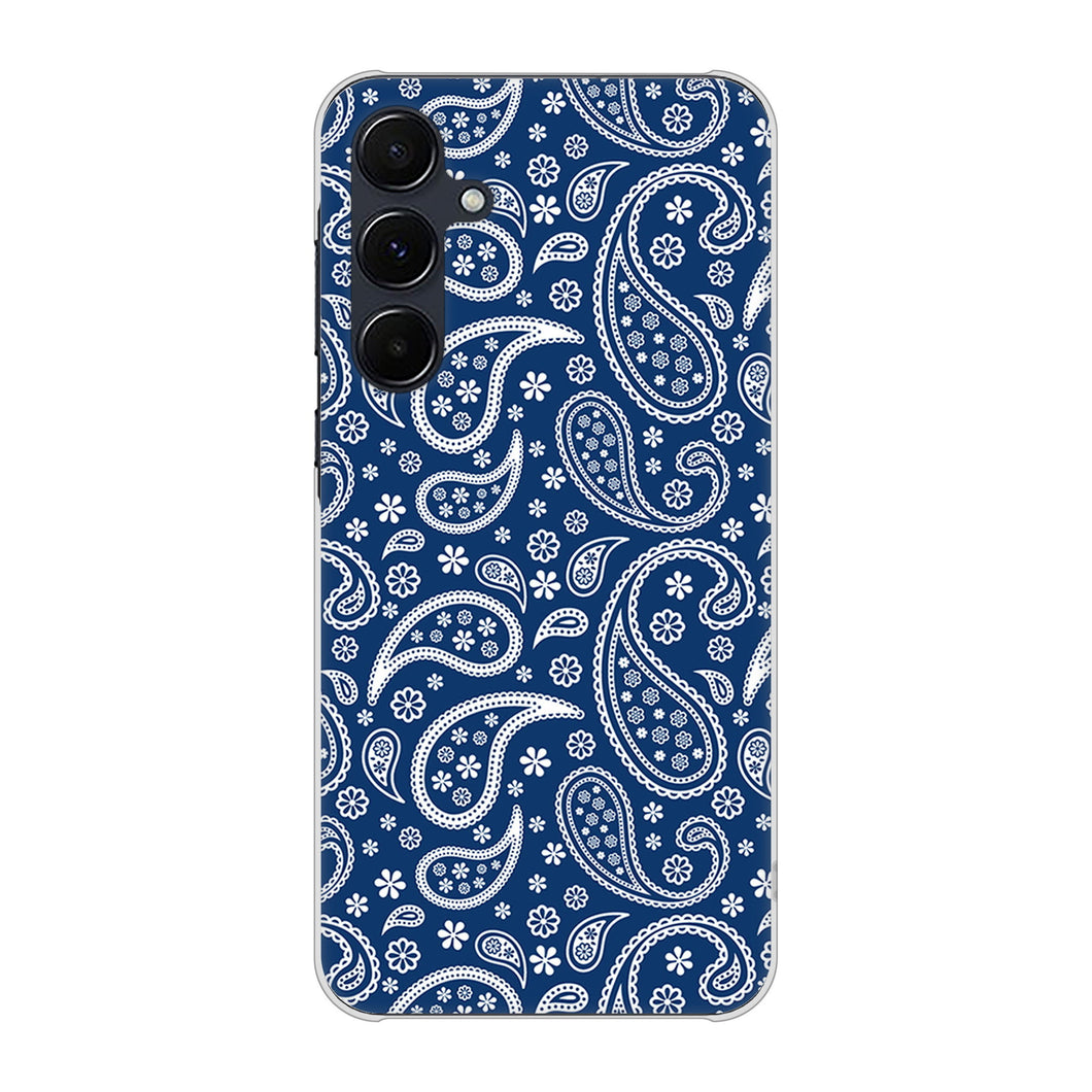 Galaxy A55 5G SC-53E docomo 高画質仕上げ 背面印刷 ハードケースペイズリー