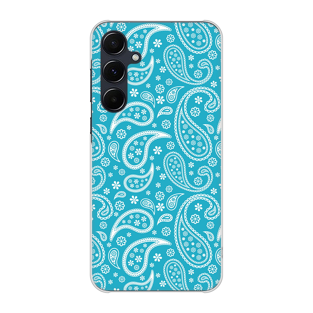 Galaxy A55 5G SC-53E docomo 高画質仕上げ 背面印刷 ハードケースペイズリー