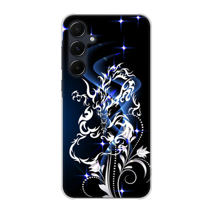 Galaxy A55 5G SC-53E docomo 高画質仕上げ 背面印刷 ハードケースドラゴン