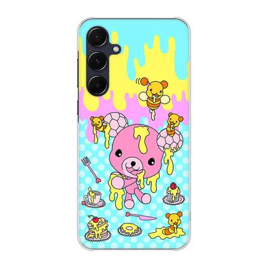 Galaxy A55 5G SC-53E docomo 高画質仕上げ 背面印刷 ハードケースむかいあぐる ハニベア
