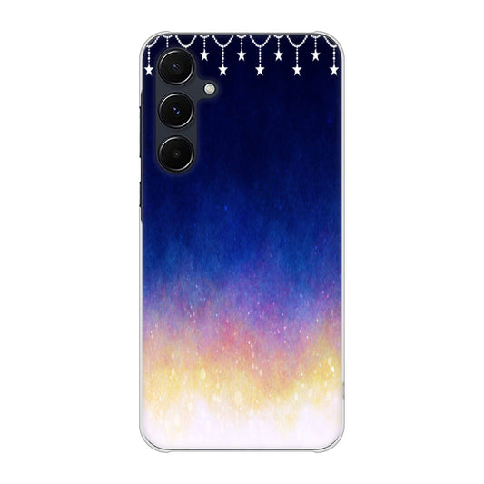 Galaxy A55 5G SC-53E docomo 高画質仕上げ 背面印刷 ハードケース 【MI803 冬の夜空】