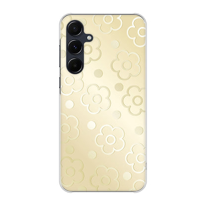 Galaxy A55 5G SC-53E docomo 高画質仕上げ 背面印刷 ハードケースエンボス風デイジーシンプル