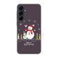 Galaxy A55 5G SC-53E docomo 高画質仕上げ 背面印刷 ハードケースクリスマス