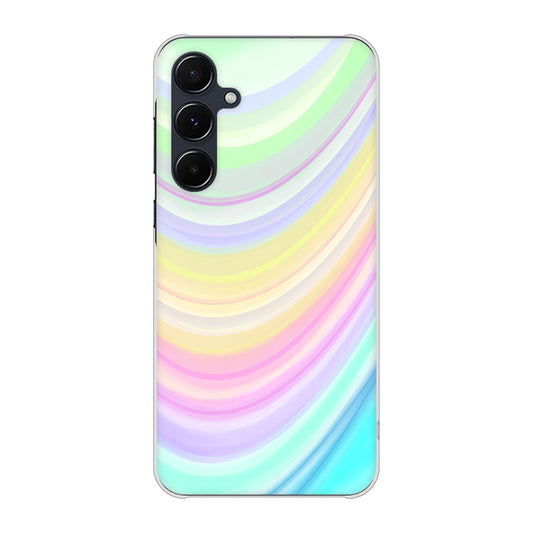Galaxy A55 5G SC-53E docomo 高画質仕上げ 背面印刷 ハードケースレインボー