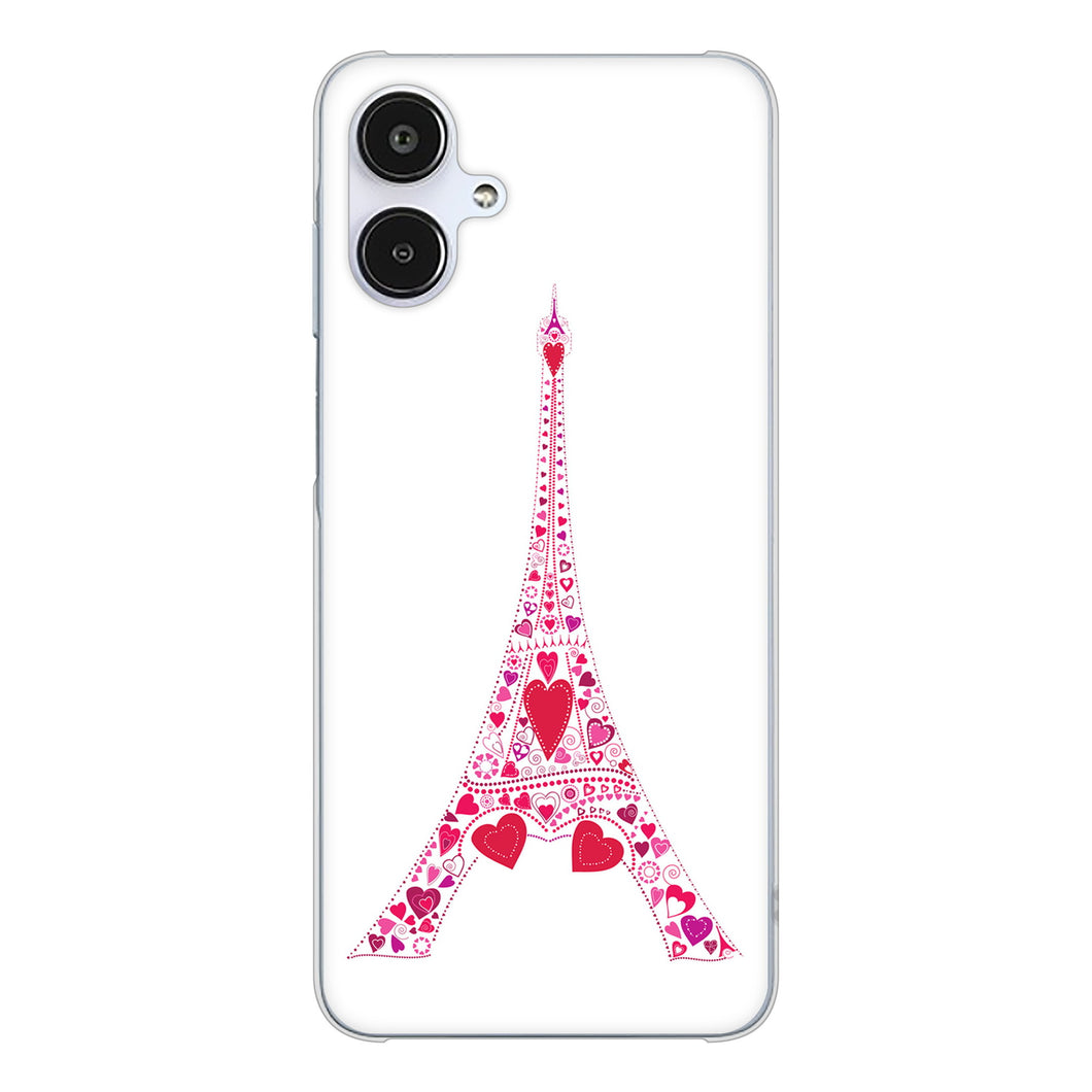 Galaxy A25 5G SC-53F docomo 高画質仕上げ 背面印刷 ハードケースLOVE フランス