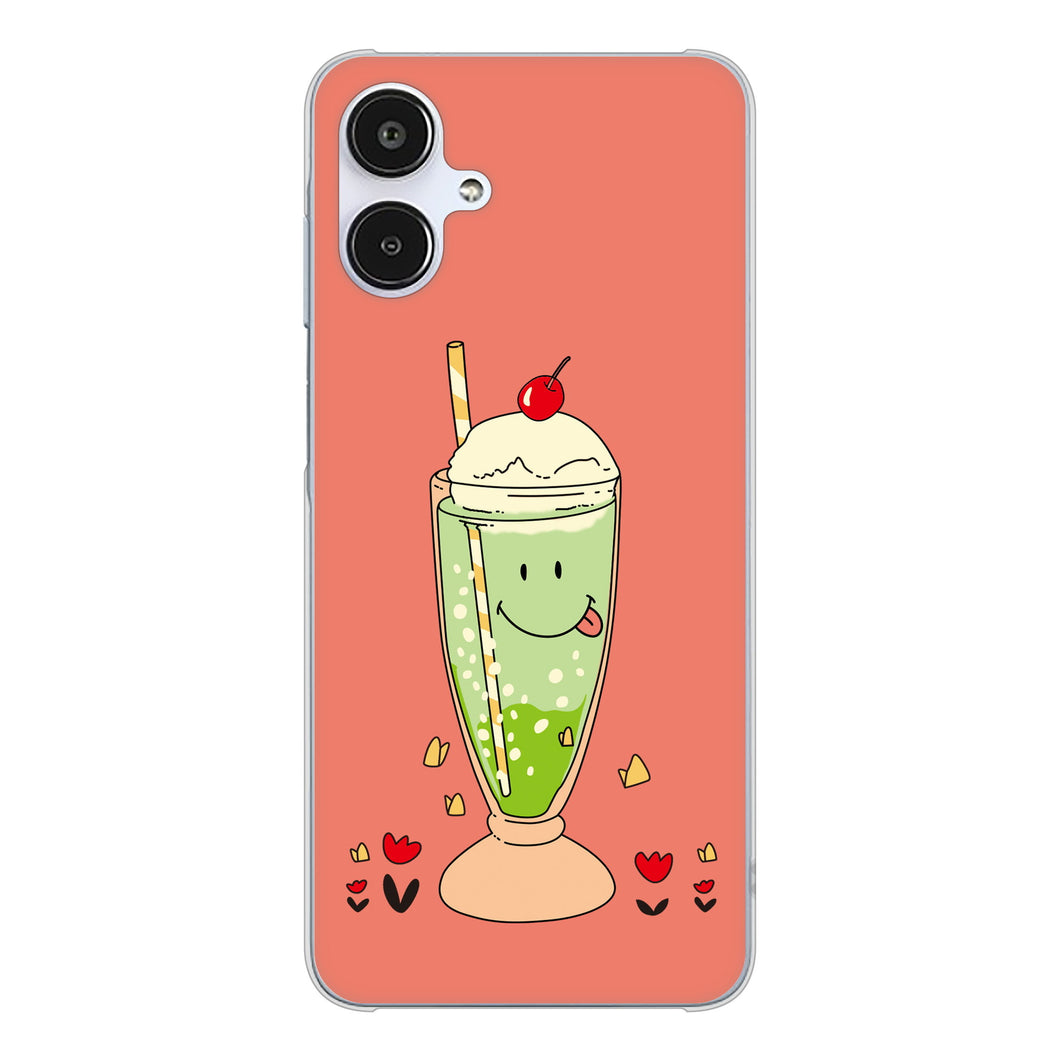 Galaxy A25 5G SC-53F docomo 高画質仕上げ 背面印刷 ハードケーススイーツイラスト