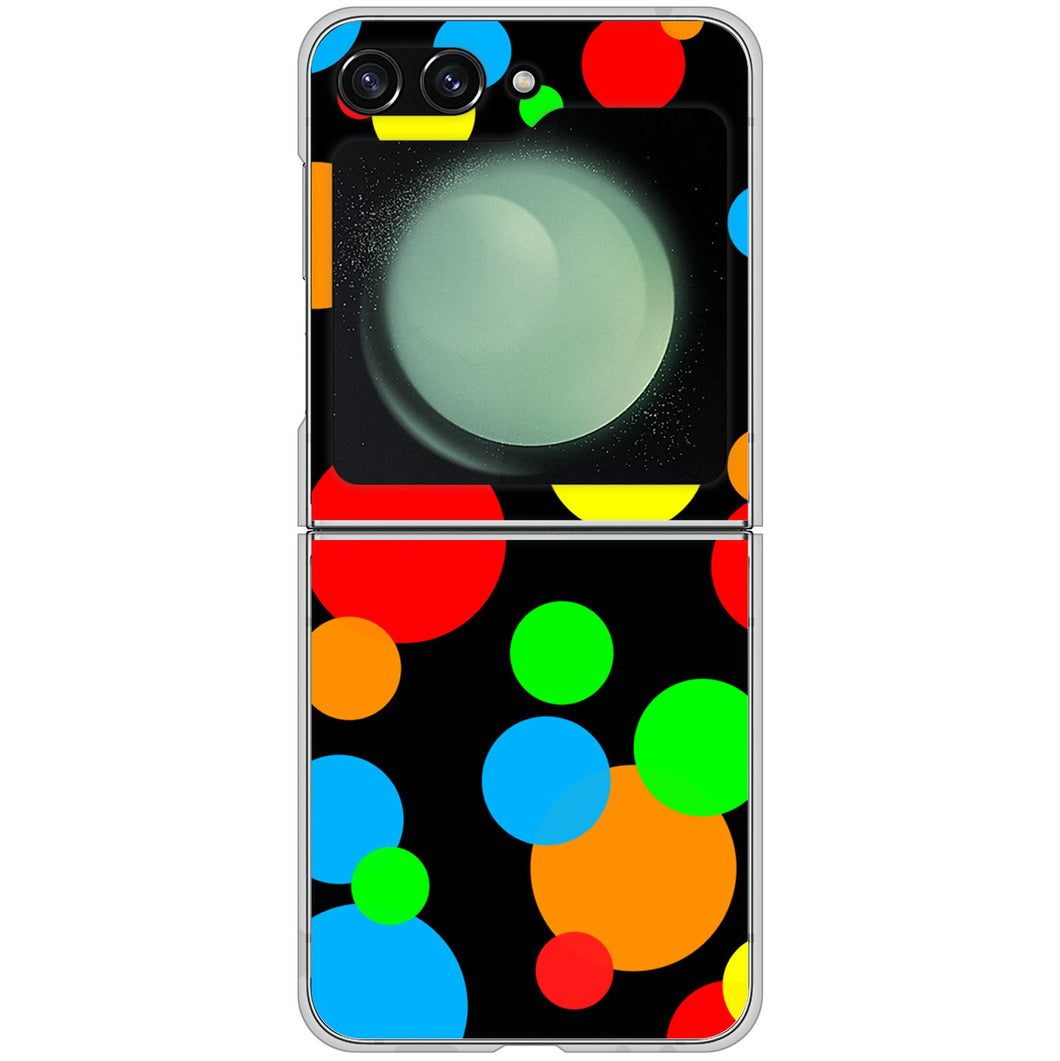 Galaxy Z Flip5 SC-54D docomo 高画質仕上げ 背面印刷 ハードケース 【076 シンプル（大阪のおばちゃん）】