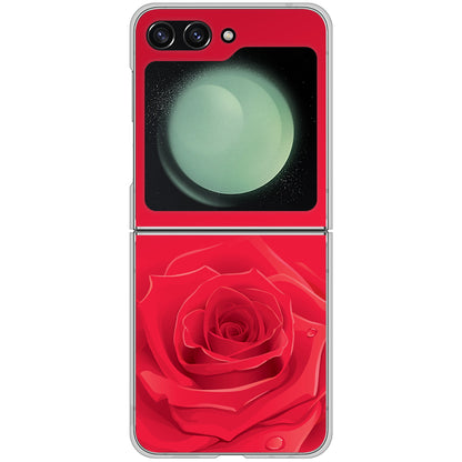 Galaxy Z Flip5 SC-54D docomo 高画質仕上げ 背面印刷 ハードケースバラ