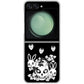 Galaxy Z Flip5 SC-54D docomo 高画質仕上げ 背面印刷 ハードケースむかいあぐる 苺兎