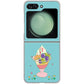 Galaxy Z Flip5 SC-54D docomo 高画質仕上げ 背面印刷 ハードケーススイーツイラスト