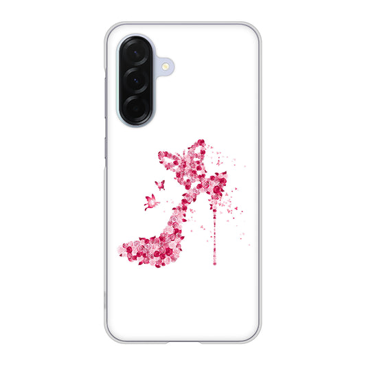 Galaxy A36 5G SC-54F docomo 高画質仕上げ 背面印刷 ハードケース 【387 薔薇のハイヒール】