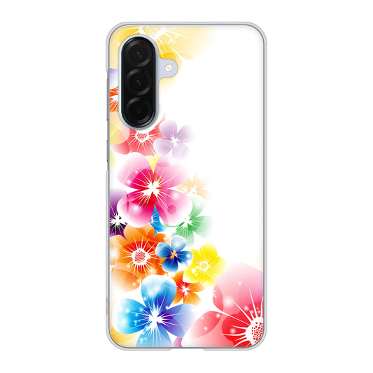 Galaxy A36 5G SC-54F docomo 高画質仕上げ 背面印刷 ハードケース 【1209 光と花】
