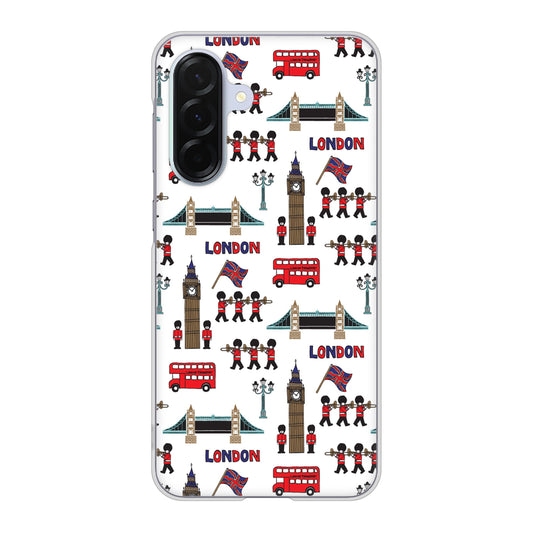 Galaxy A36 5G SC-54F docomo 高画質仕上げ 背面印刷 ハードケース 【EK811 ロンドンの街】