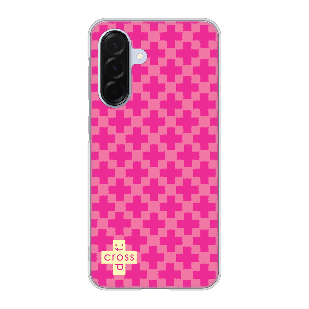 Galaxy A36 5G SC-54F docomo 高画質仕上げ 背面印刷 ハードケースクロスドット