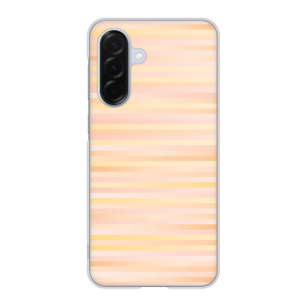 Galaxy A36 5G SC-54F docomo 高画質仕上げ 背面印刷 ハードケースグラデーションボーダー
