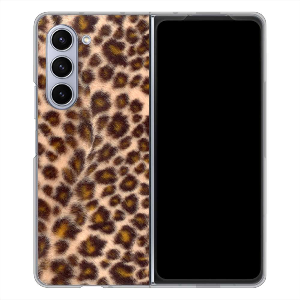 Galaxy Z Fold5 SC-55D docomo 高画質仕上げ 背面印刷 ハードケースアニマル柄