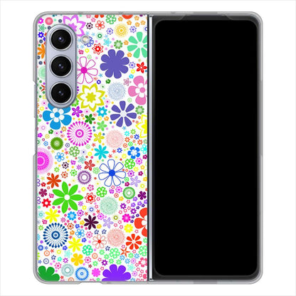 Galaxy Z Fold5 SC-55D docomo 高画質仕上げ 背面印刷 ハードケースリバティプリント