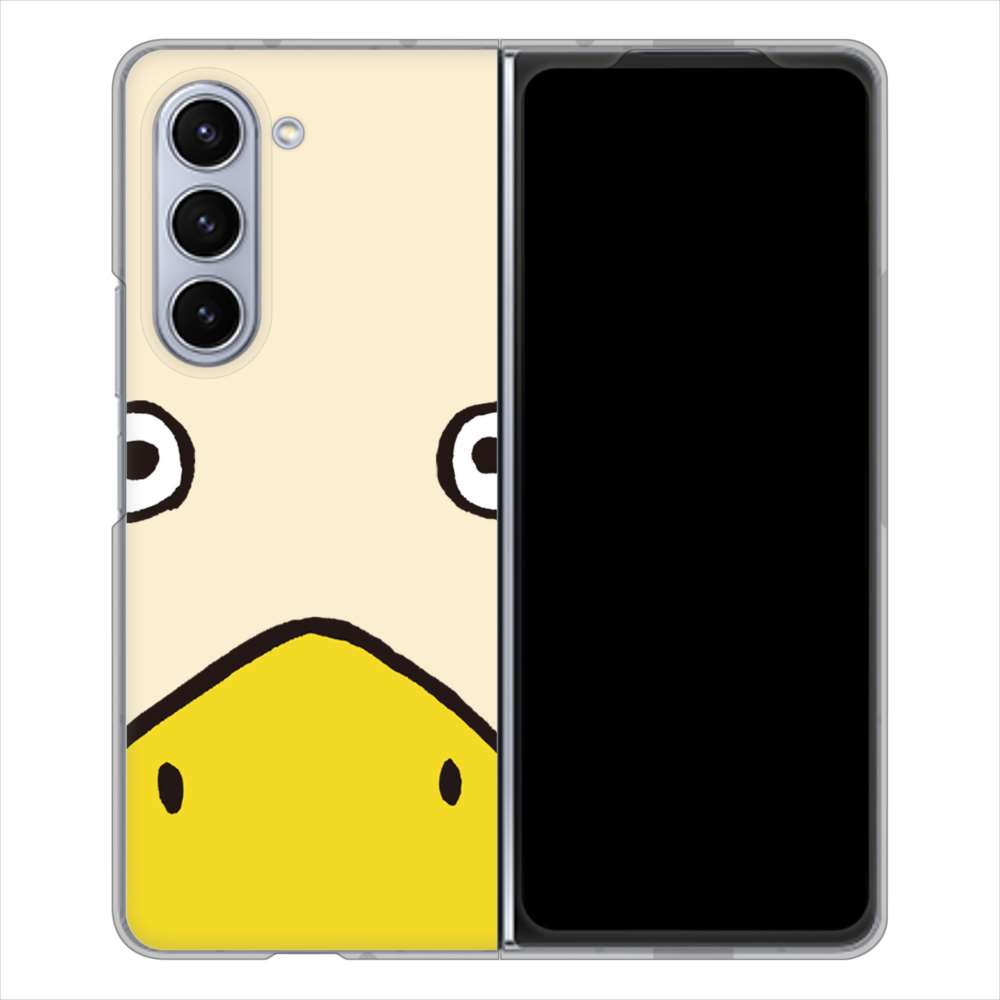 Galaxy Z Fold5 SC-55D docomo 高画質仕上げ 背面印刷 ハードケースドアップアニマル