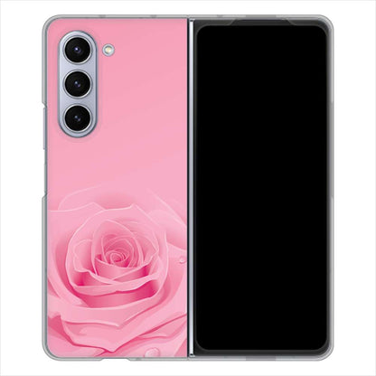 Galaxy Z Fold5 SC-55D docomo 高画質仕上げ 背面印刷 ハードケースバラ