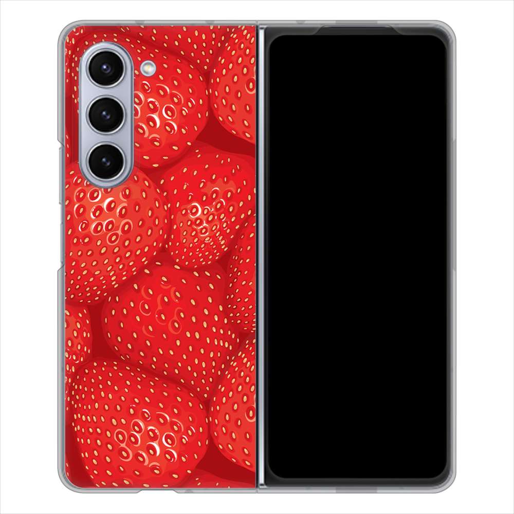 Galaxy Z Fold5 SC-55D docomo 高画質仕上げ 背面印刷 ハードケーススイーツ