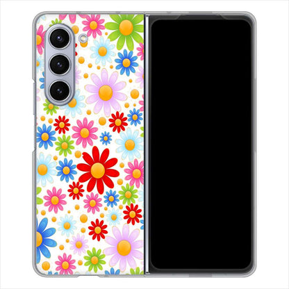 Galaxy Z Fold5 SC-55D docomo 高画質仕上げ 背面印刷 ハードケースリバティプリント