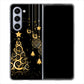 Galaxy Z Fold5 SC-55D docomo 高画質仕上げ 背面印刷 ハードケースクリスマス