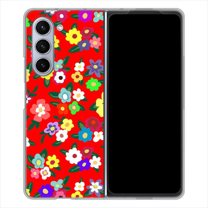 Galaxy Z Fold5 SC-55D docomo 高画質仕上げ 背面印刷 ハードケースリバティプリント