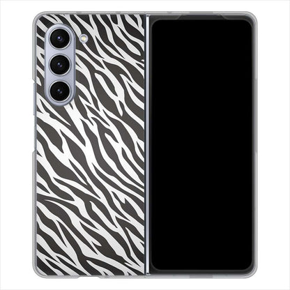 Galaxy Z Fold5 SC-55D docomo 高画質仕上げ 背面印刷 ハードケースアニマル柄