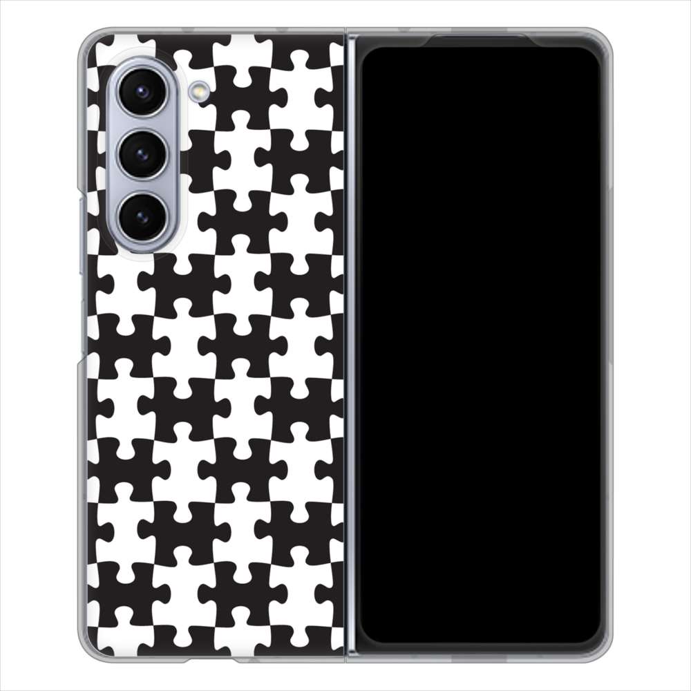 Galaxy Z Fold5 SC-55D docomo 高画質仕上げ 背面印刷 ハードケースジグソーパズル