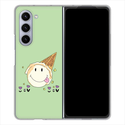 Galaxy Z Fold5 SC-55D docomo 高画質仕上げ 背面印刷 ハードケーススイーツイラスト