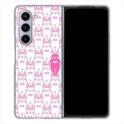 Galaxy Z Fold5 SC-55D docomo 高画質仕上げ 背面印刷 ハードケースパターンアニマル