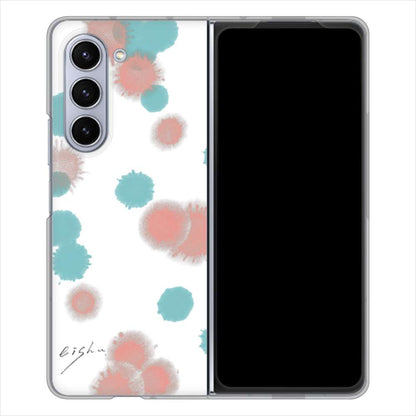 Galaxy Z Fold5 SC-55D docomo 高画質仕上げ 背面印刷 ハードケース大野詠舟 デザイン筆文字