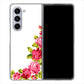 Galaxy Z Fold5 SC-55D docomo 高画質仕上げ 背面印刷 ハードケースロマンチックなバラ